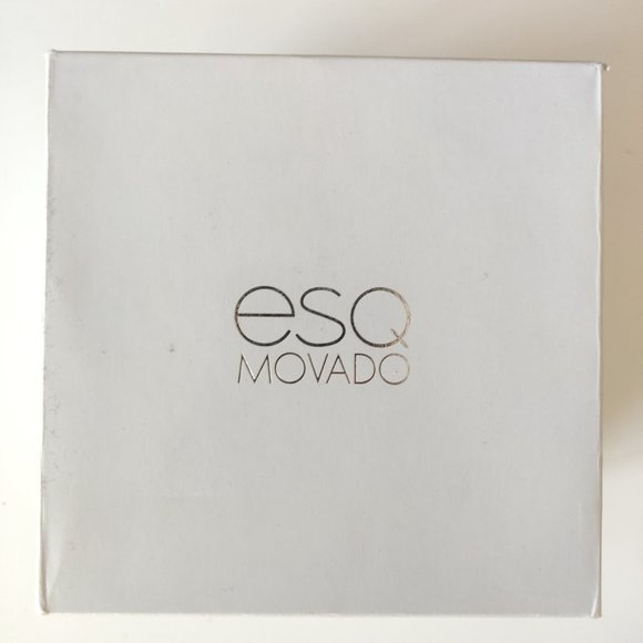 MOVADO 07301447 ESQ CATALYST OLIVE GREEN ORANGE DIAL MEN'S WATCH - Picture 2 of 3